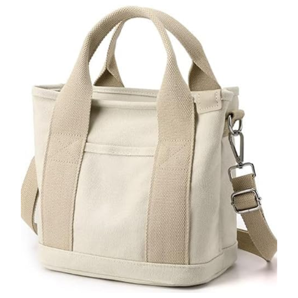 Universal everyday design small multi-pocket canvas